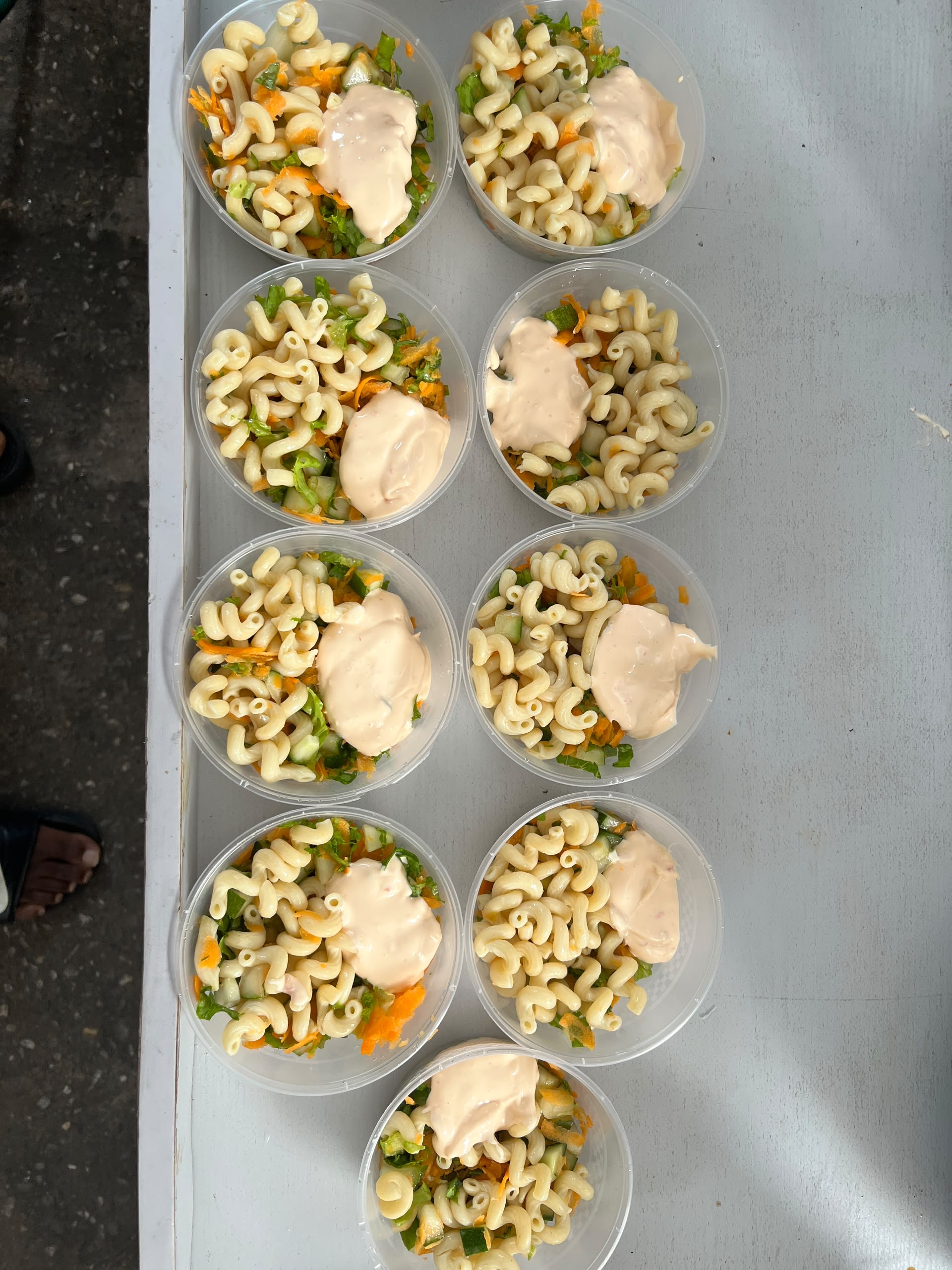 Fresh garden salad bowl